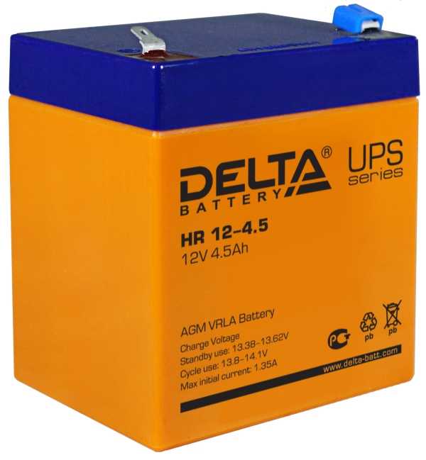 Delta HR 12-4.5 Аккумуляторы фото, изображение